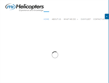 Tablet Screenshot of mihelicopters.com.au